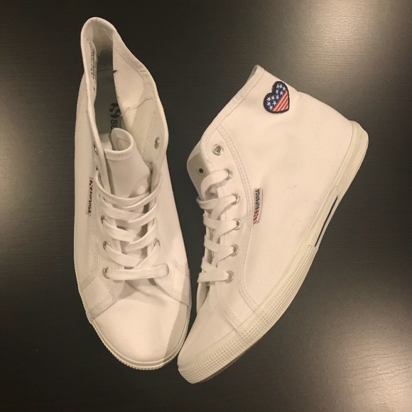 superga heart shoes